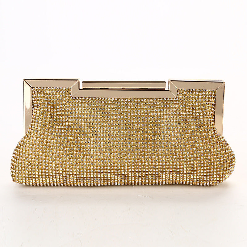 Woman’s Satin Rhinestone Clutch in 3 Colors - Wazzi's Wear