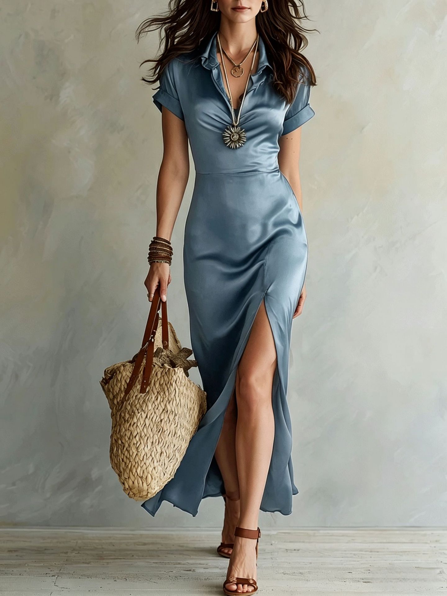 Elegant And Sophisticated Womens Fashion Maxi Dress