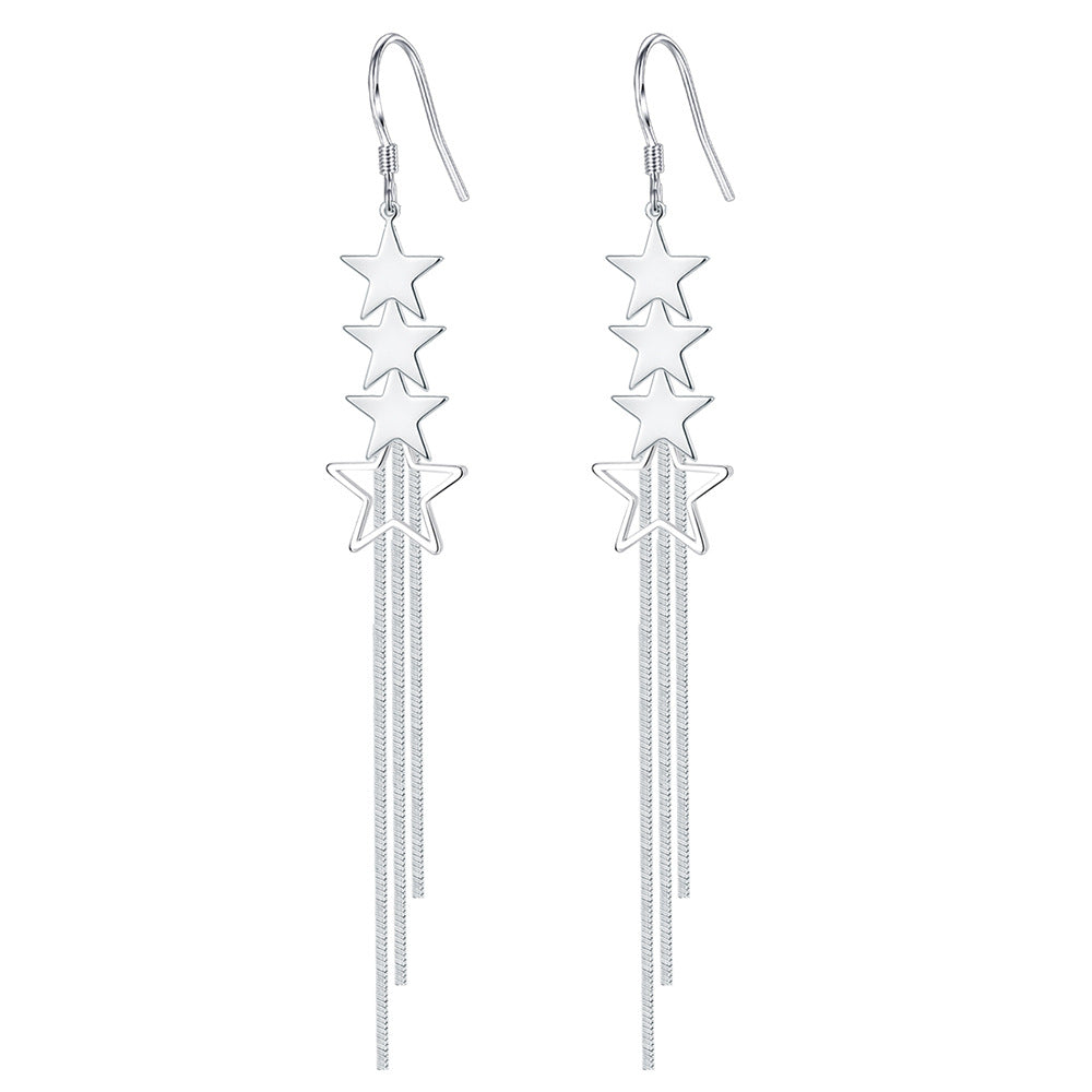 Women’s Star Tassel Earrings - Wazzi's Wear