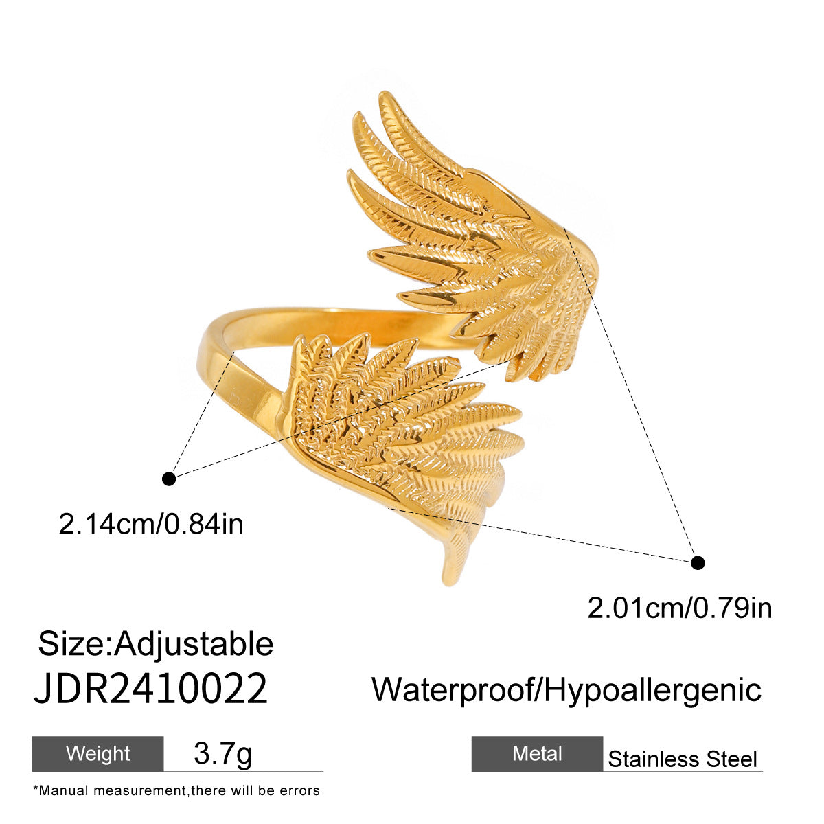 Titanium Steel Non-fading Ring For Women
