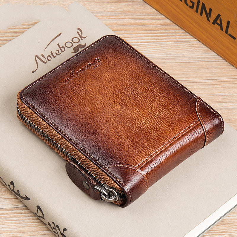 Men’s Cowhide Leather Wallet