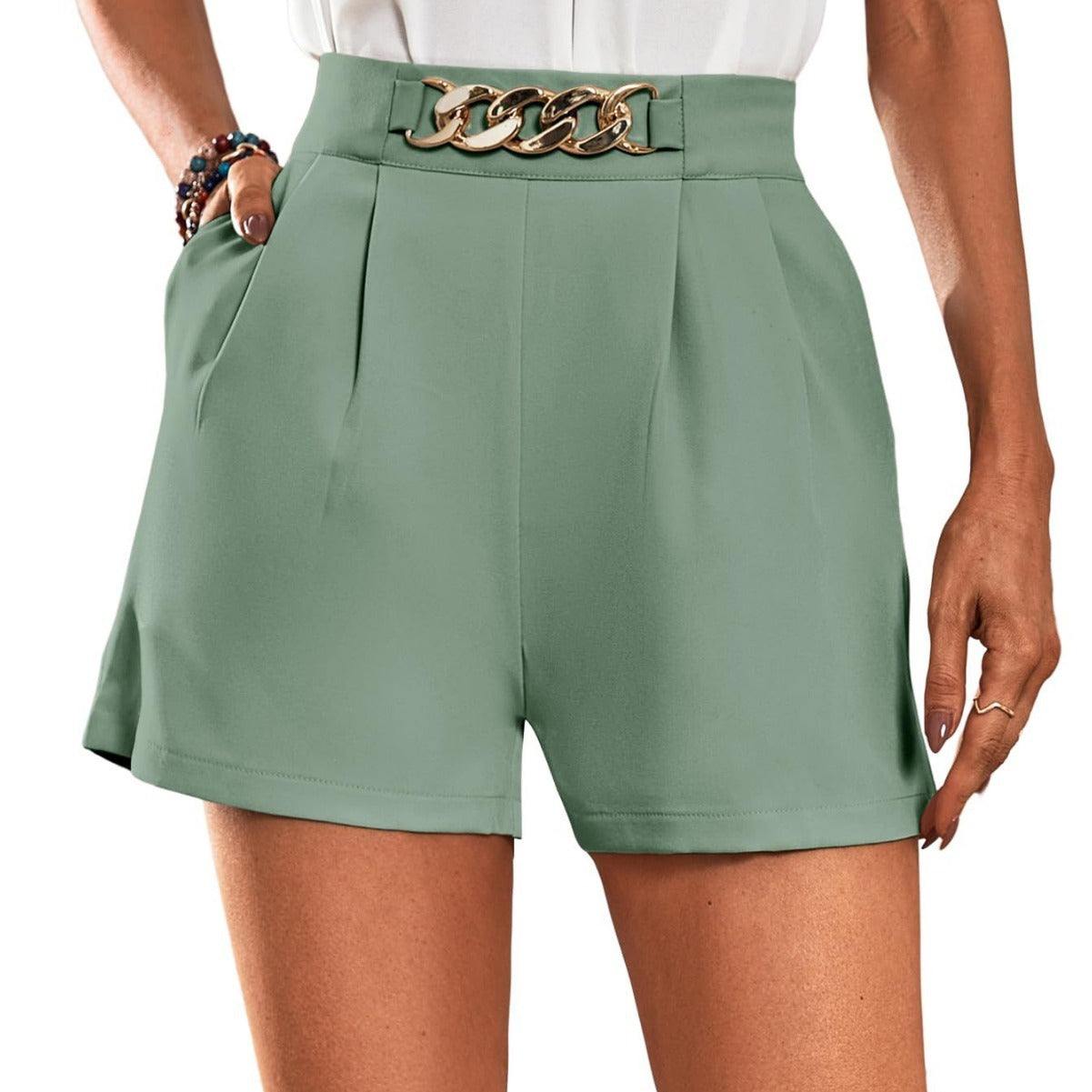 Women's Elegant High Waist Shorts