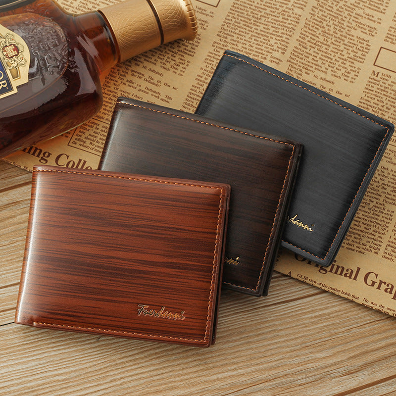 Men's PU Leather Wallet in 3 Colors - Wazzi's Wear