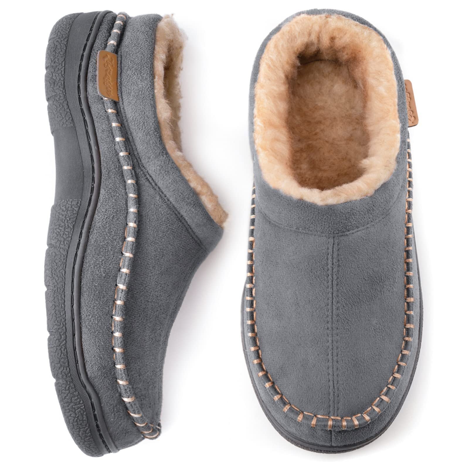 Men's Suede Non-Slip Slippers