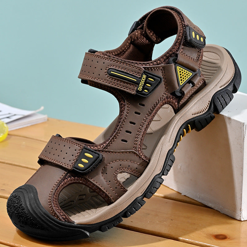 Men's Leather Hiking Sandals