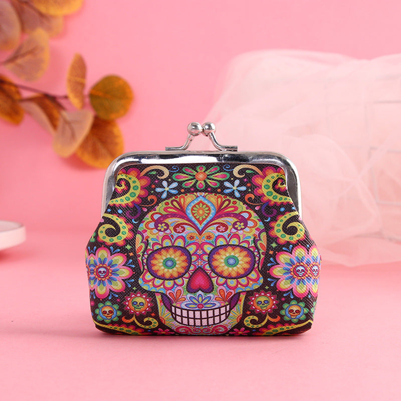 Sugar Skull Coin Purse