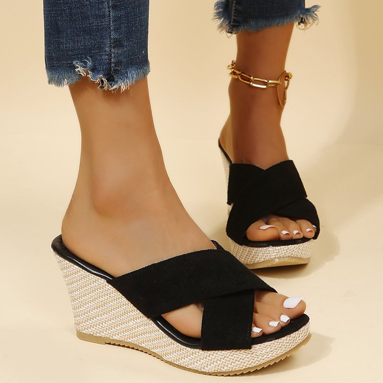 Women's Wedge Platform Sandals in 3 Colors