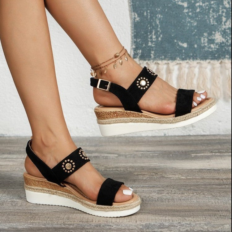 Women’s Ankle Strap Wedge Sandals