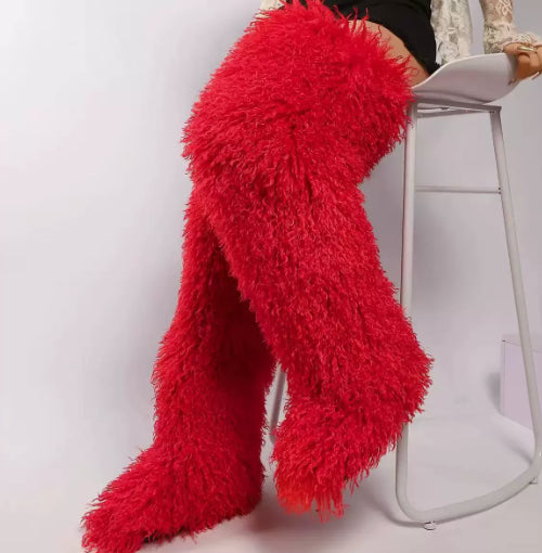 72cm Thigh-high Boots For Fall And Winter