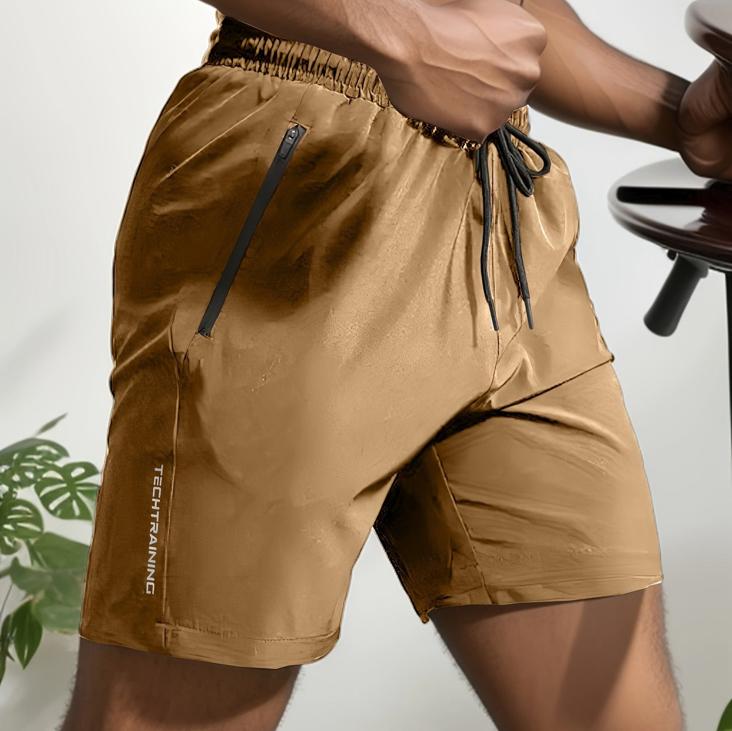 Quick Dry Men’s Workout Shorts with Pockets