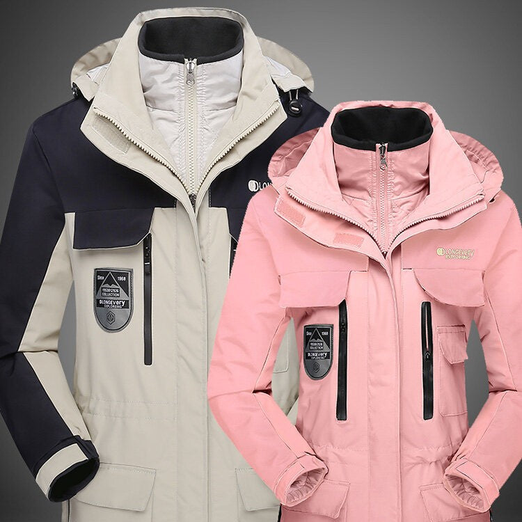 Men’s and Women’s Three In One Winter Jacket - Wazzi's Wear