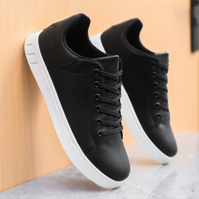 Low Top PU Leather Casual Men’s Sneakers