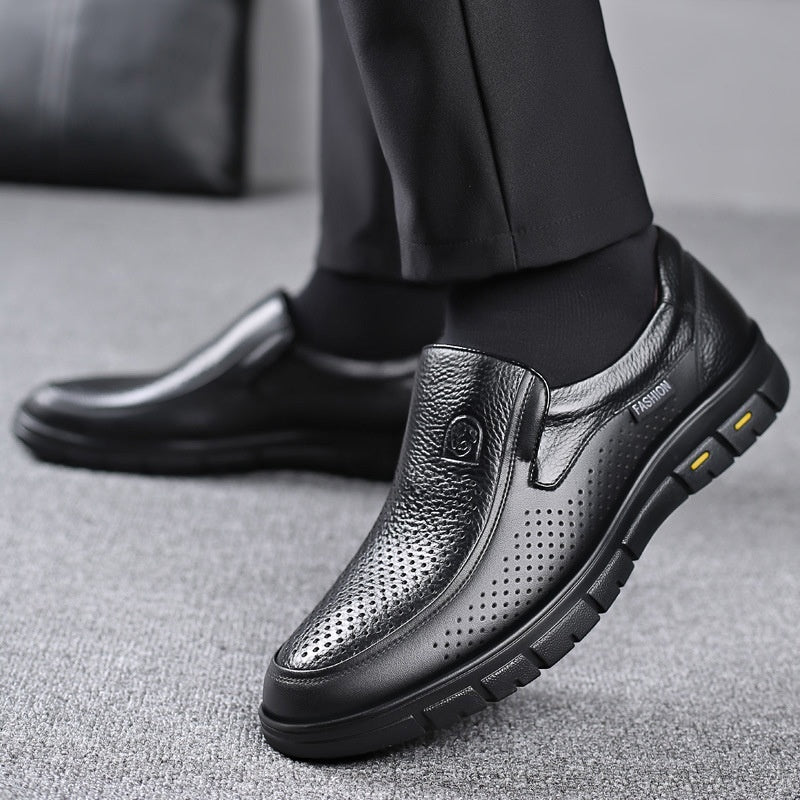 Men's Leather Soft Bottom Loafers