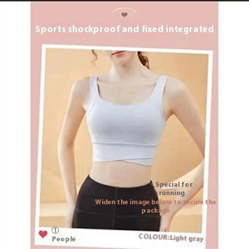 New Sports Underwear Shockproof Fitness Vest Outer Wear Women