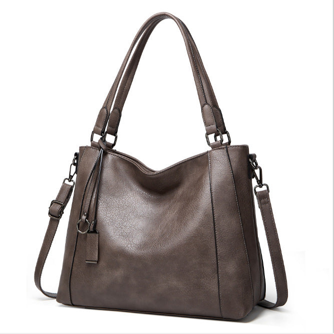 Women’s Soft Large Capacity Shoulder Messenger Bag in 4 Colors - Wazzi's Wear