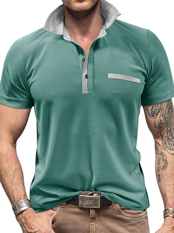 Men's Polo Short Sleeve Top