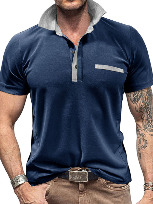 Men's Polo Short Sleeve Top