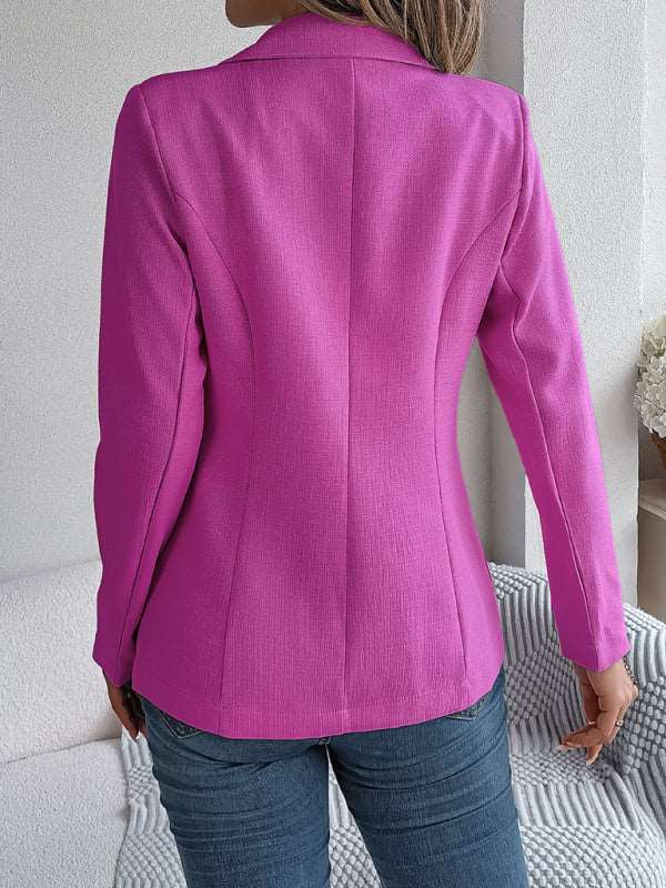 Women’s Long Sleeve Double Breasted Blazer