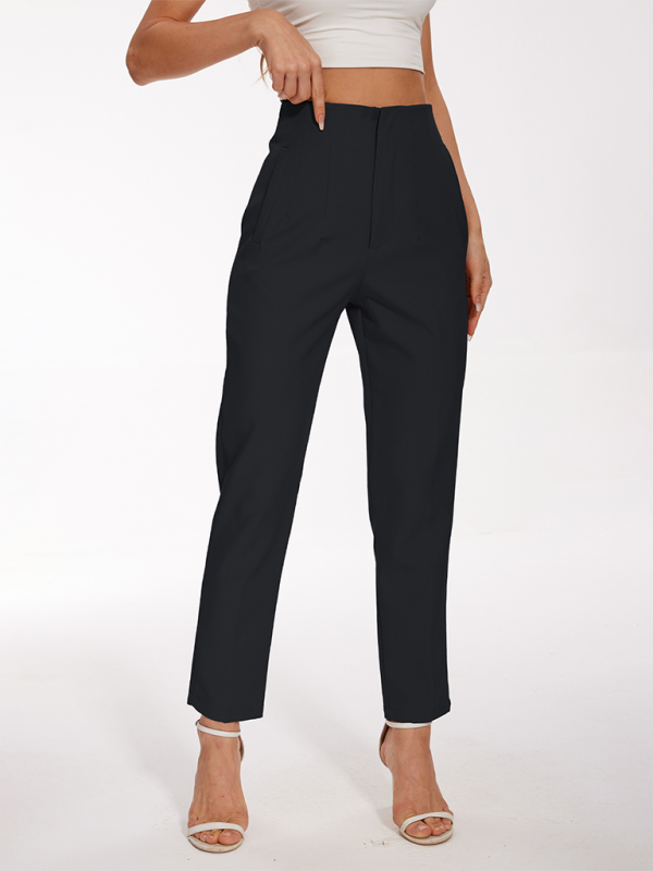 Women's High Waist Slim-Fit Pants