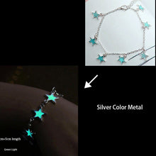 Load image into Gallery viewer, Hematite Healing Stones Glow-in-the-Dark Bracelet in 6 Colors - Wazzi&#39;s Wear