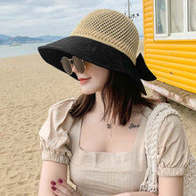 Load image into Gallery viewer, Women’s Woven Brimmed Hat with Bow in 5 Colors