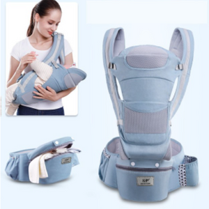 Ergonomic Baby Carrier Travel Backpack in 9 Colors and Patterns