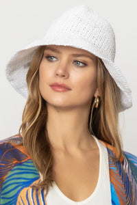 Straw Bucket Sun Hat - Wazzi's Wear