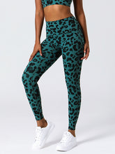 Load image into Gallery viewer, Women’s Leopard Print High Waist Yoga Pants XS-XL - Wazzi&#39;s Wear
