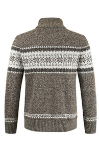 Men's Christmas Sweater Cardigan in 4 Colors M-3XL - Wazzi's Wear