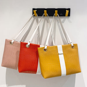 Women’s Stone Pattern Shoulder Tote Bag in 5 Colors