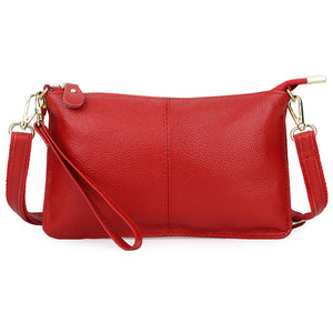 Crossbody Genuine Leather Luxury Handbag in 15 Colors