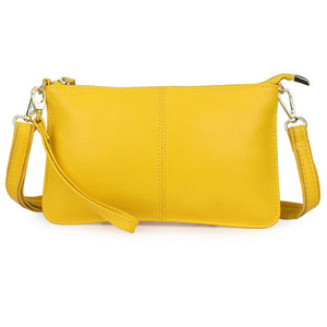 Crossbody Genuine Leather Luxury Handbag in 15 Colors