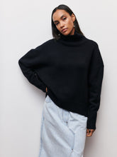 Load image into Gallery viewer, Women’s Knit Turtleneck Long Sleeve Sweater in 8 Colors S-L - Wazzi&#39;s Wear