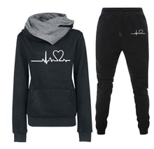 Load image into Gallery viewer, Women’s Two Piece Hoodie and Sweatpants Set in 5 Colors S-XXL - Wazzi&#39;s Wear