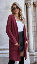 Load image into Gallery viewer, Women&#39;s Long Sleeve Knit Cardigan with Pockets in 10 Colors S-XL - Wazzi&#39;s Wear