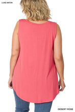 Load image into Gallery viewer, Plus Size V-Neck Sleeveless Top 1X-3X - Wazzi&#39;s Wear