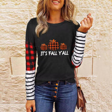 Load image into Gallery viewer, Women&#39;s Halloween and Fall Long Sleeve Top in 9 Patterns Sizes 4-12