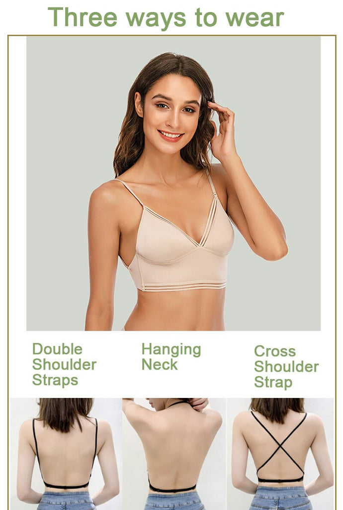 Women’s Backless Adjustable Bra in 3 Styles and Colors - Wazzi's Wear