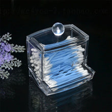 Load image into Gallery viewer, Clear Acrylic Cotton Swab Storage Holder Box