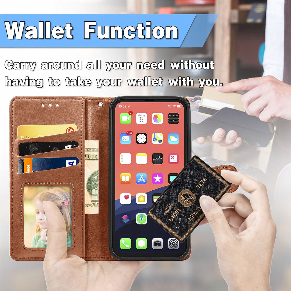 iPhone and Credit Card Wallet in 5 Colors - Wazzi's Wear