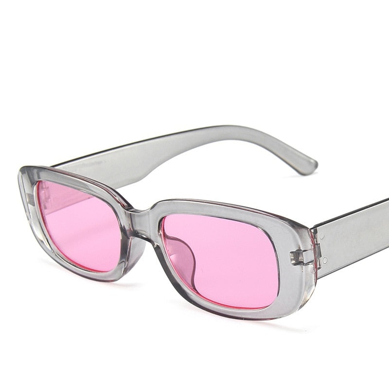 Classic Retro Square Sunglasses in 12 Colors - Wazzi's Wear