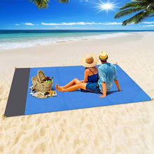 Load image into Gallery viewer, 2x2.1m Waterproof Lightweight Foldable Beach Mat in 5 Colors