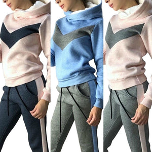 Women’s Two Piece Fleece Tracksuit in 8 Colors Sizes 6-16