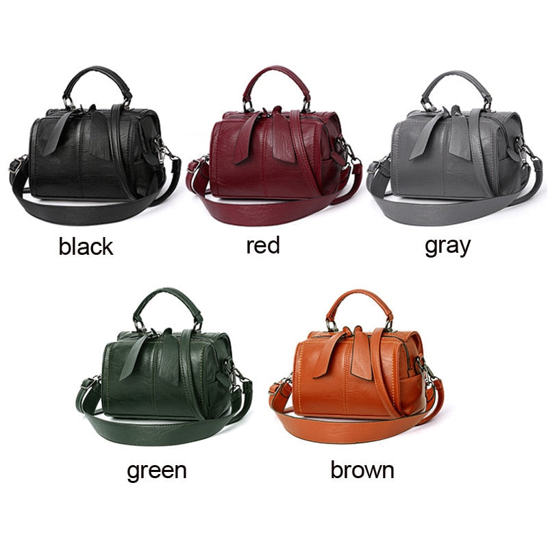 Designer Crossbody Hand Bag with Zipper and Adjustable Straps in 5 Colors - Wazzi's Wear