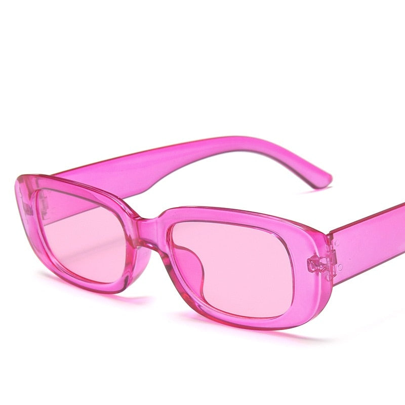 Classic Retro Square Sunglasses in 12 Colors - Wazzi's Wear