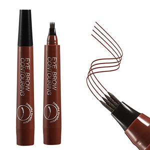 4 Points Microblading Liquid Eyebrow Waterproof Contouring Pencil in 5 Colors