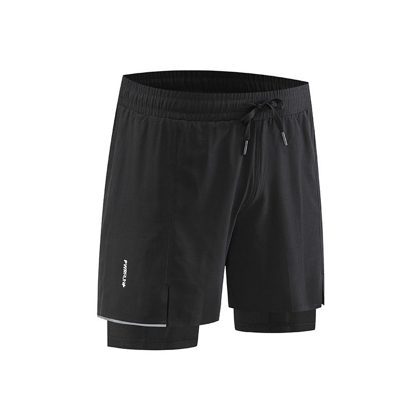 Men's Exercise Sports Shorts with Pockets and Drawstring in 4 Colors M-3XL - Wazzi's Wear
