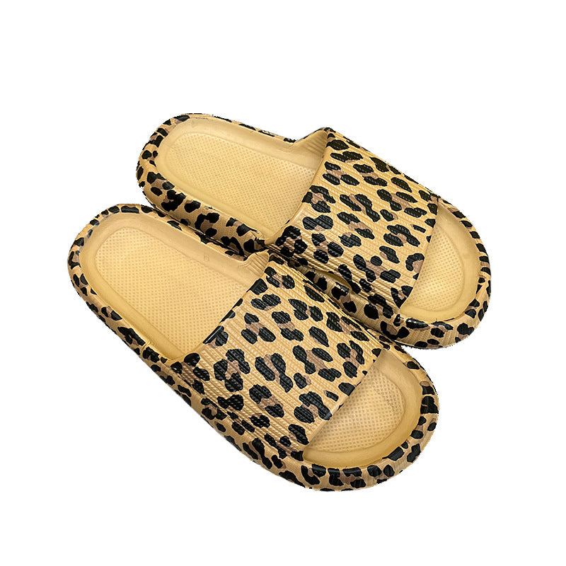 Leopard Print Slide Sandals in 5 Colors - Wazzi's Wear