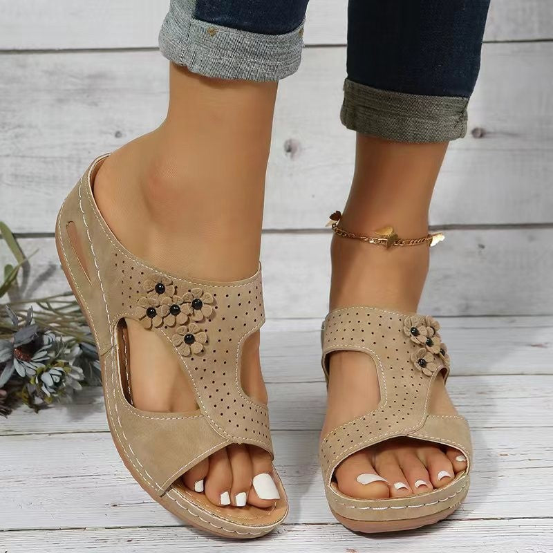 Women’s Open Toed Sandals - Wazzi's Wear