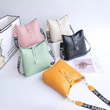 Load image into Gallery viewer, Women’s Crocodile Crossbody Messenger Bag in 11 Colors